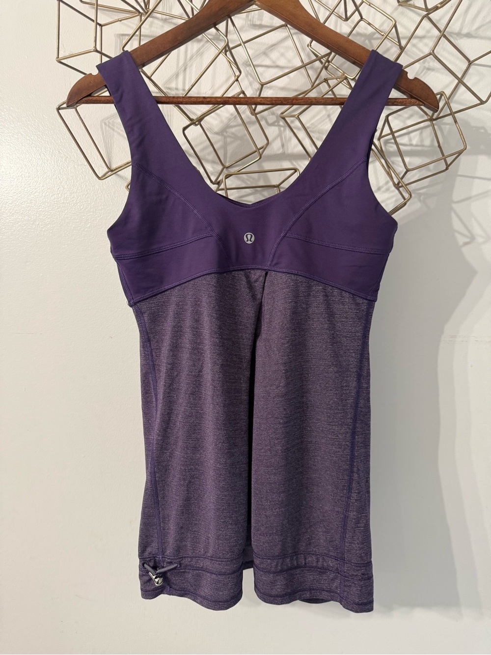 Lululemon Purple Supportive Built-In Bra Tank Dress - Picture 2 of 4